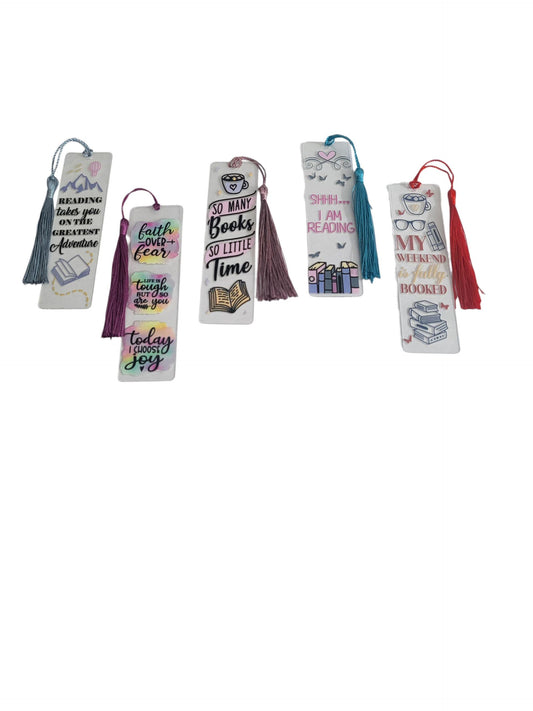 acrylic bookmarks, for book lovers
